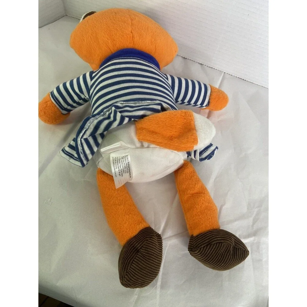 Animal Adventure Fox Sailor Striped Anchor Dress Stuffed Plush Toy Foxy